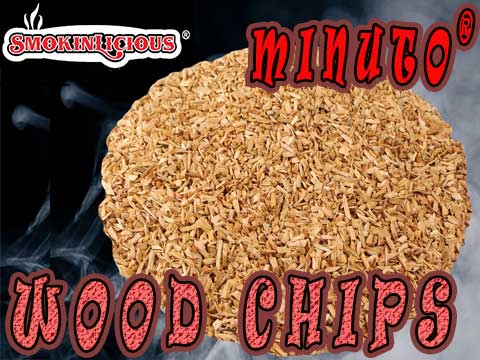 Our Minuto® smoker wood chips are “diced” into regular shapes!  Making them perfectly sized smoker wood  chips for all Commercial smokehouses. Our Minuto® smoker wood chips are “diced” into regular shapes!  Making them perfectly sized smoker wood  chips for all Commercial smokehouses.