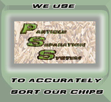 Our Particle Separation System provides accurate sizing of chips to eliminate the bigs and the smalls! Leaving only the correct sized wood chip.